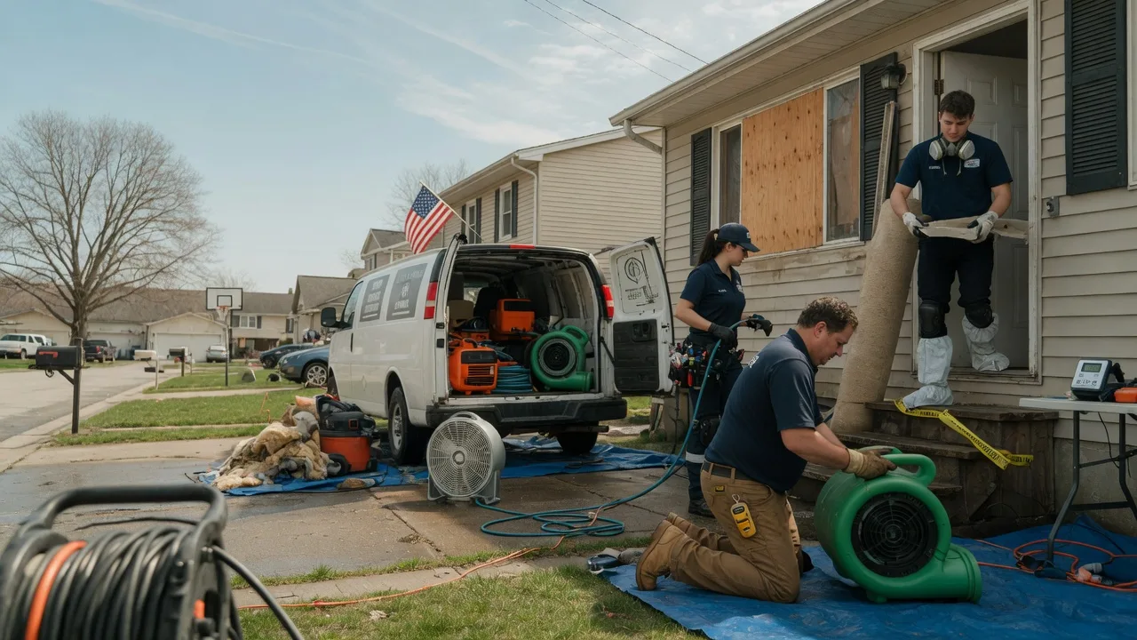 Water Damage Restoration in Portland, ND near me